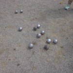 Image score d'une partie de pétanque