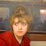 Ramon Casas : Madeleine (détail)